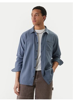 Quiksilver Koszula Motherfly Solid EQYWT04651 Niebieski Regular Fit ze sklepu MODIVO w kategorii Koszule męskie - zdjęcie 189279090