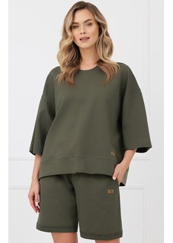 Krótkie spodenki damskie khaki Kaori, Kolor khaki, Rozmiar S, Italian Fashion ze sklepu Primodo w kategorii Szorty - zdjęcie 189279591