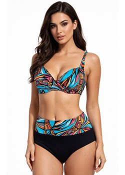 Novella dół stroju kąpielowego Kaledonia 2621, Kolor czarno-turkusowy, Rozmiar 38, Novella ze sklepu Primodo w kategorii Stroje kąpielowe - zdjęcie 189279674