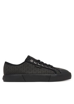 Calvin Klein Trampki Vulc Laceup Cv Aop HM0HM02122 Czarny ze sklepu MODIVO w kategorii Trampki męskie - zdjęcie 189279783