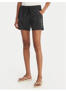 Roxy Szorty plażowe Classics 5" ERJBS03139 Czarny Regular Fit ze sklepu MODIVO w kategorii Odzież plażowa - zdjęcie 189279800