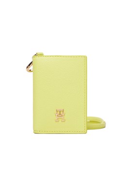 Tommy Hilfiger Etui na karty kredytowe Th Icon Cc Holder W/Strap AW0AW18480 Zielony ze sklepu MODIVO w kategorii Etui - zdjęcie 189279854