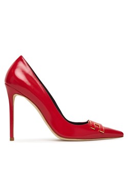 Elisabetta Franchi Szpilki SA14B61E2 Czerwony ze sklepu MODIVO w kategorii Czółenka - zdjęcie 189279921