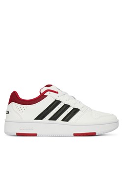 Sneakersy adidas Hoops Classic J KI1044 Biały ze sklepu eobuwie.pl w kategorii Buty sportowe damskie - zdjęcie 189281294