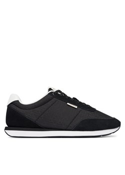 Sneakersy Calvin Klein Retro Runner Ripstop Aop Ny HM0HM02140 Czarny ze sklepu eobuwie.pl w kategorii Buty sportowe męskie - zdjęcie 189281331