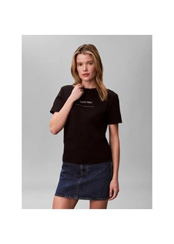 Calvin Klein Jeans T-shirt | Regular Fit ze sklepu Gomez Fashion Store w kategorii Bluzki damskie - zdjęcie 189282714