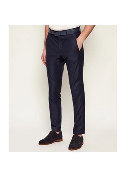 BOSS BLACK Spodnie C-Genius-HW-262 | Slim Fit | z dodatkiem wełny ze sklepu Gomez Fashion Store w kategorii Spodnie męskie - zdjęcie 189282751
