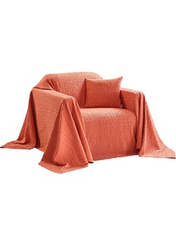 heine home Pled w kolorze pomarańczowym ze sklepu Limango Polska w kategorii Tekstylia - zdjęcie 189282872