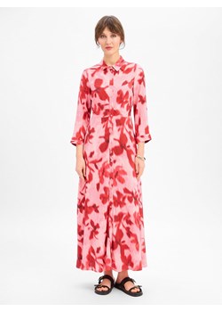 Y.A.S Sukienka damska - YASSavanna Kobiety wiskoza różowy wzorzysty ze sklepu vangraaf w kategorii Sukienki - zdjęcie 189283293