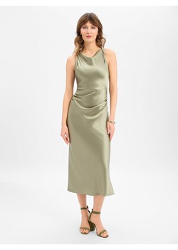 Marie Lund Damska sukienka koktajlowa Kobiety trzcinowy jednolity ze sklepu vangraaf w kategorii Sukienki - zdjęcie 189283330