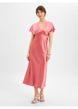 Marie Lund Damska sukienka wieczorowa Kobiety koralowy jednolity ze sklepu vangraaf w kategorii Sukienki - zdjęcie 189283334