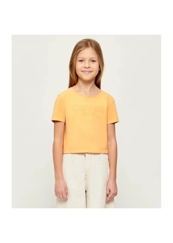 Guess T-shirt | Cropped Fit ze sklepu Gomez Fashion Store w kategorii Bluzki dziewczęce - zdjęcie 189283542