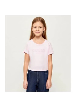 Guess T-shirt | Cropped Fit ze sklepu Gomez Fashion Store w kategorii Bluzki dziewczęce - zdjęcie 189283543