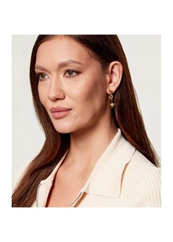 TORY BURCH Kolczyki Forget Me Not Hoop ze sklepu Gomez Fashion Store w kategorii Kolczyki - zdjęcie 189283560