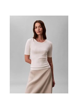Calvin Klein T-shirt | Slim Fit ze sklepu Gomez Fashion Store w kategorii Bluzki damskie - zdjęcie 189283833