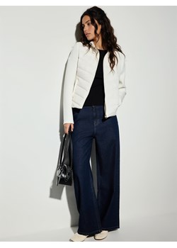 Mohito - Kurtka pikowana - kremowy ze sklepu Mohito w kategorii Kurtki damskie - zdjęcie 189285632