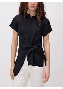 Reserved - Bluzka z modalem - czarny ze sklepu Reserved w kategorii Bluzki damskie - zdjęcie 189286674