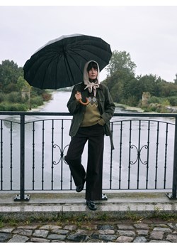 Reserved - Loafersy na obcasie - czarny ze sklepu Reserved w kategorii Mokasyny damskie - zdjęcie 189286830