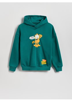 Reserved - Bluza GARFIELD - zielony ze sklepu Reserved w kategorii Bluzy chłopięce - zdjęcie 189286831