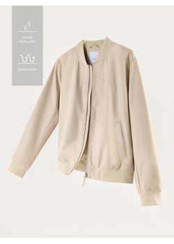 Reserved - Kurtka bomberka ze stójką - beżowy ze sklepu Reserved w kategorii Kurtki męskie - zdjęcie 189286852