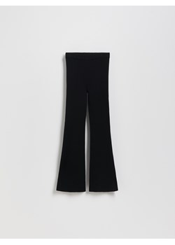 Reserved - Legginsy flare - czarny ze sklepu Reserved w kategorii Spodnie dziewczęce - zdjęcie 189287041