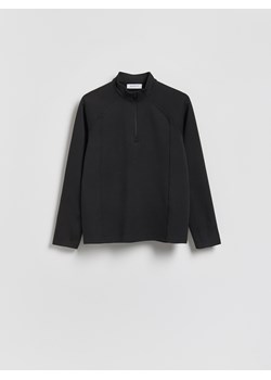 Reserved - Bluza ze stójką - czarny ze sklepu Reserved w kategorii Bluzy męskie - zdjęcie 189287290