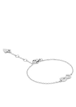 Bransoletka Guess JUBB06 048JW Srebrny ze sklepu eobuwie.pl w kategorii Bransoletki - zdjęcie 189288904