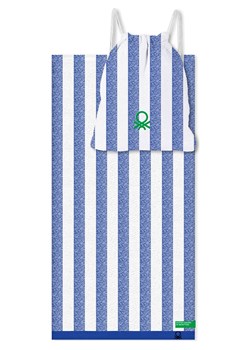 Benetton Ręcznik plażowy w kolorze niebieskim - 160 x 90 cm ze sklepu Limango Polska w kategorii Ręczniki - zdjęcie 189288943