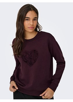 JDY Bluza "Paris" w kolorze bordowym ze sklepu Limango Polska w kategorii Bluzy damskie - zdjęcie 189289073