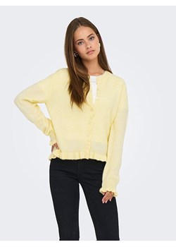 JDY Kardigan "Dyletty" w kolorze żółtym ze sklepu Limango Polska w kategorii Swetry damskie - zdjęcie 189289100