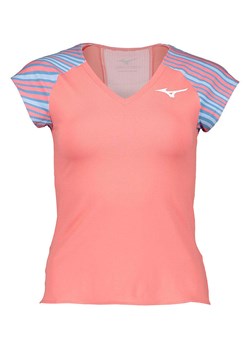 Mizuno Koszulka funkcyjna w kolorze jasnoróżowo-błękitnym ze sklepu Limango Polska w kategorii Bluzki damskie - zdjęcie 189289270