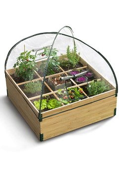 Inkazen Skrzynka w kolorze beżowym na kwiaty - 100 x 30 x 100 cm ze sklepu Limango Polska w kategorii Doniczki i osłonki - zdjęcie 189290501