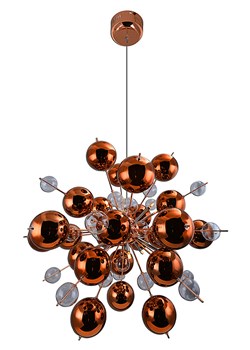 näve Lampa wisząca w kolorze brązowym - Ø 65 cm ze sklepu Limango Polska w kategorii Oświetlenie - zdjęcie 189296570