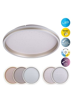 näve Lampa sufitowa LED "Meteor" w kolorze białym - KEE E (A do G) ze sklepu Limango Polska w kategorii Oświetlenie - zdjęcie 189297302