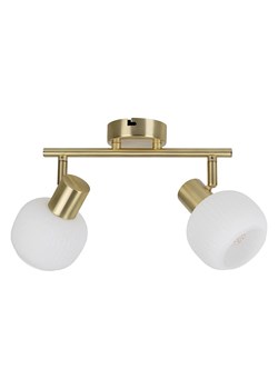 näve Lampa sufitowa LED "Learta" w kolorze złoto-białym - szer. 25 cm ze sklepu Limango Polska w kategorii Oświetlenie - zdjęcie 189297334