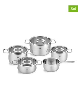 Fissler 9-częściowy zestaw "Pure Collection®" ze sklepu Limango Polska w kategorii Garnki - zdjęcie 189298381