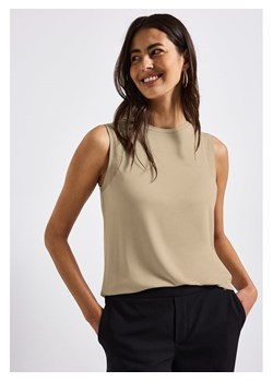 Street One Top w kolorze beżowym ze sklepu Limango Polska w kategorii Bluzki damskie - zdjęcie 189299572