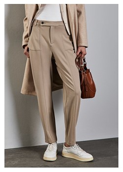 Street One Spodnie dresowe w kolorze beżowym ze sklepu Limango Polska w kategorii Spodnie damskie - zdjęcie 189300433