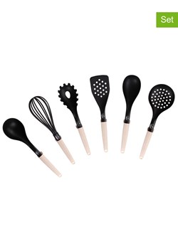 Stoneline 6-częściowy zestaw "Natural Line® " w kolorze czarno-kremowym ze sklepu Limango Polska w kategorii Akcesoria kuchenne - zdjęcie 189301151