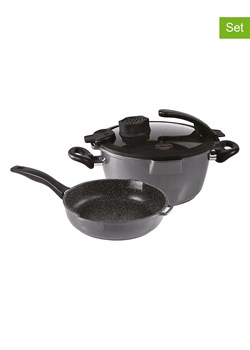 Stoneline 3-częściowy zestaw "Smell Well" w kolorze szarym ze sklepu Limango Polska w kategorii Garnki - zdjęcie 189301171