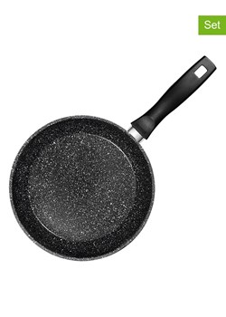 Stoneline Patelnie (3 szt.) w kolorze szarym ze sklepu Limango Polska w kategorii Garnki - zdjęcie 189301304