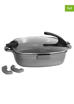 Stoneline 2-częściowy zestaw "Future" w kolorze szarym - 24 x 25 cm ze sklepu Limango Polska w kategorii Akcesoria kuchenne - zdjęcie 189301670