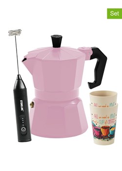 Stoneline 4-częściowy zestaw w kolorze jasnoróżowym do kawy ze sklepu Limango Polska w kategorii Dzbanki i zaparzacze - zdjęcie 189301822
