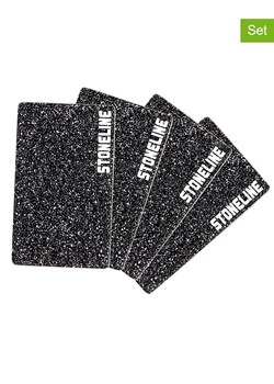 Stoneline Deski (4 szt.) w kolorze czarnym do krojenia - 25 x 15 cm ze sklepu Limango Polska w kategorii Deski - zdjęcie 189302060