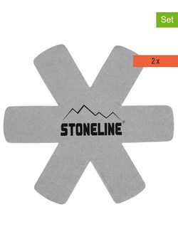 Stoneline Osłony (2 szt.) w kolorze szarym do patelni - Ø 38 cm ze sklepu Limango Polska w kategorii Garnki - zdjęcie 189302140