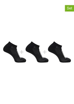 SALOMON Skarpety funkcyjne (3 pary) "Everyday Low" w kolorze czarnym ze sklepu Limango Polska w kategorii Skarpetki męskie - zdjęcie 189302662