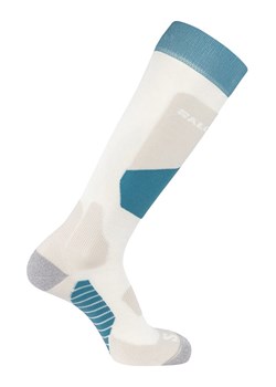 SALOMON Skarpety narciarskie "Access" w kolorze kremowo-turkusowym ze sklepu Limango Polska w kategorii Skarpetki męskie - zdjęcie 189302684