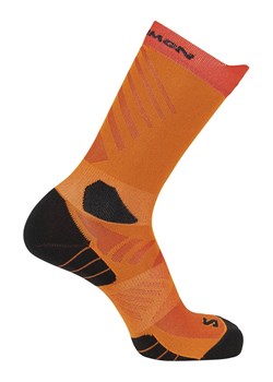 SALOMON Skarpety sportowe "Aero Crew" w kolorze pomarańczowym ze sklepu Limango Polska w kategorii Skarpetki męskie - zdjęcie 189302713