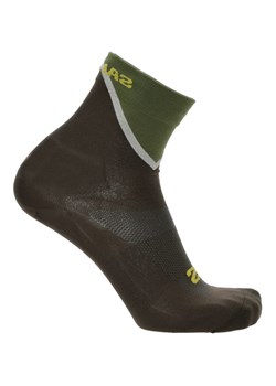 SALOMON Skarpety "Pulse Ankle" w kolorze oliwkowo-brązowym do biegania ze sklepu Limango Polska w kategorii Skarpetki męskie - zdjęcie 189302721