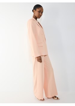 Mohito - Spodnie wide leg - brzoskwiniowy ze sklepu Mohito w kategorii Spodnie damskie - zdjęcie 189303254